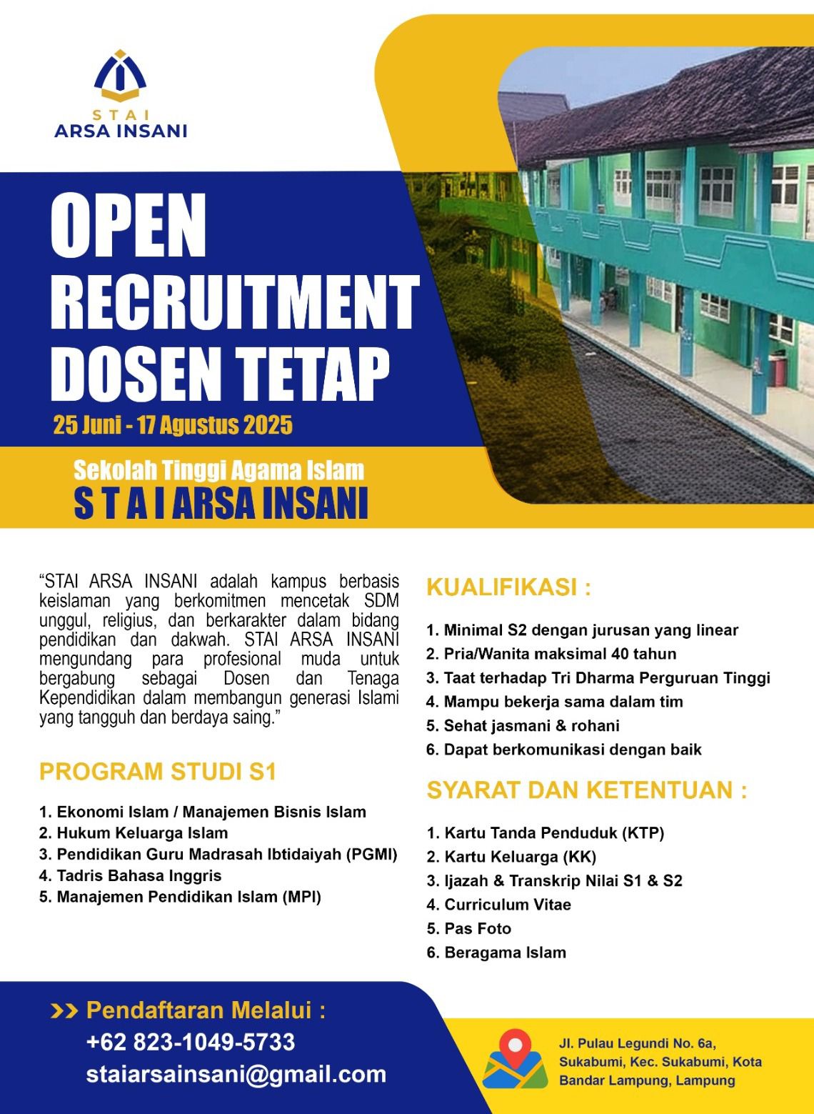 Penerimaan Mahasiswa Baru 2025/2026